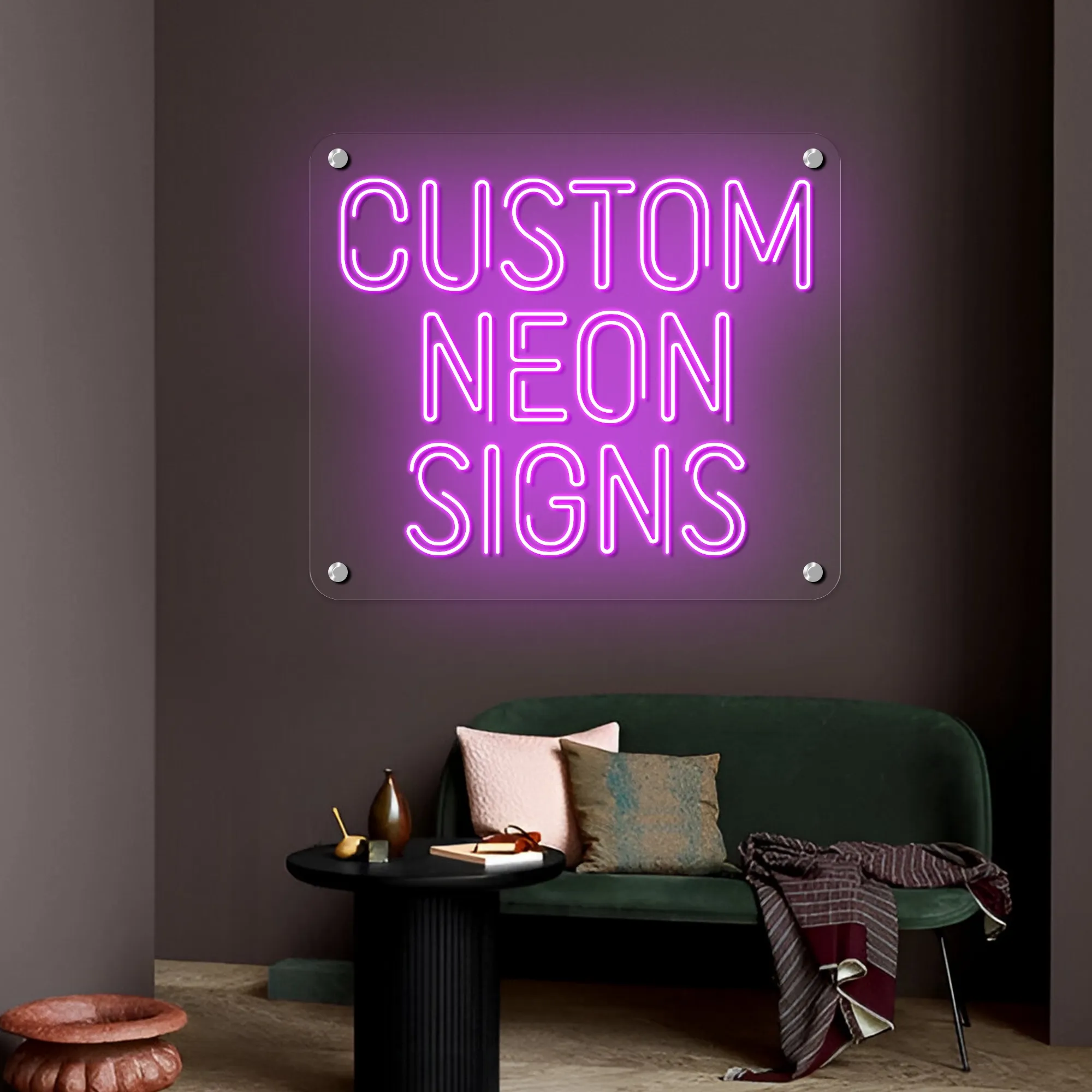 Neon Signs - Custom Keychain Now