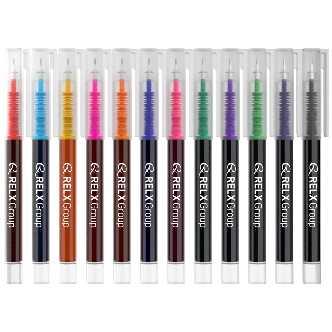 Plastic Gel Pens - Custom Keychain Now