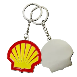 Heavy Duty Fuel Card/ID Badge Holders with Keyring - Holds Two Cards -  Clear Rigid Plastic ID Holder Keychain - Attach Keys & Protect License and  a