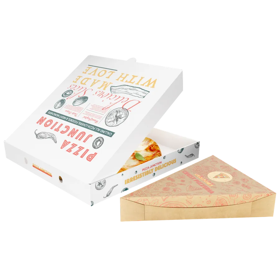 Custom Pizza Food Box - Custom Keychain Now